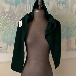 Scotchguard Green Women's Hooded Scarf NWT